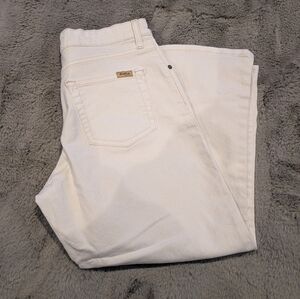 Levi's Women's Straight Leg Jeans in White Size 10